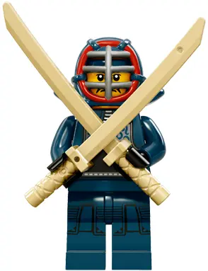 LEGO Collectable Minifigures 71011 Kendo Fighter set
