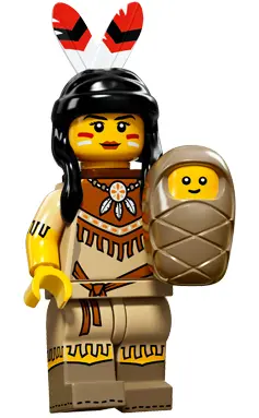 LEGO Collectable Minifigures 71011 Tribal Woman set