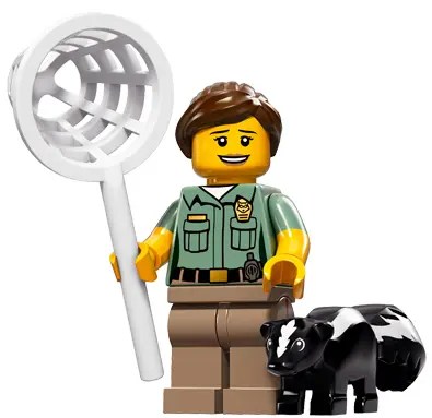 LEGO Collectable Minifigures 71011 Animal Control Officer set