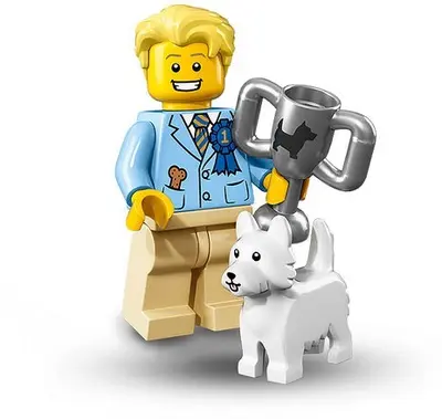 LEGO Collectable Minifigures 71013 Dog Show Winner set