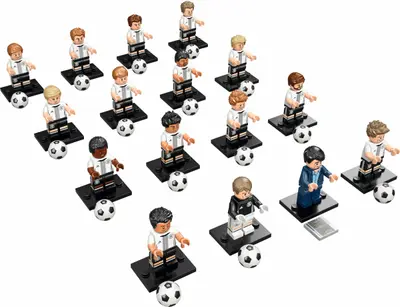 LEGO Collectable Minifigures 71014 LEGO Minifigures - DFB Series - Complete set
