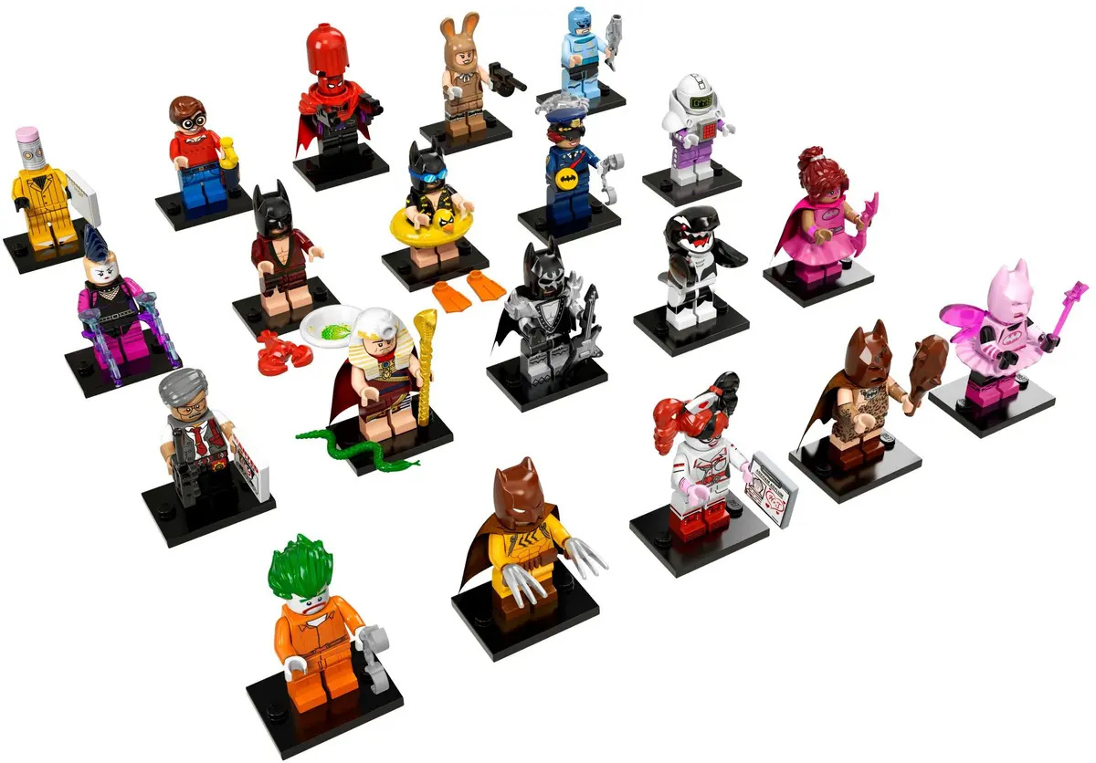 LEGO Collectable Minifigures 71017 LEGO Minifigures - The LEGO Batman Movie Series - Complete set