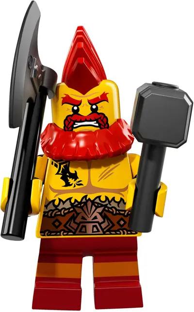 LEGO Collectable Minifigures 71018 Battle Dwarf set