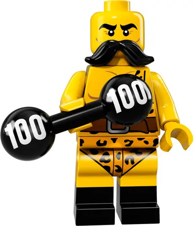 LEGO Collectable Minifigures 71018 Circus Strongman set