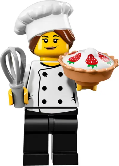 LEGO Collectable Minifigures 71018 Gourmet Chef set