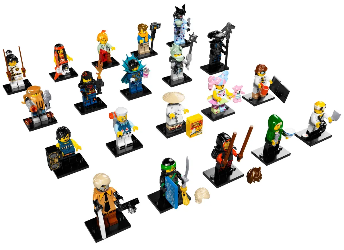 LEGO Collectable Minifigures 71019 LEGO Minifigures - The LEGO NINJAGO Movie Series - Complete set