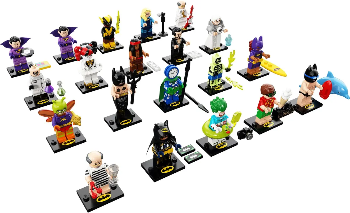 LEGO Collectable Minifigures 71020 LEGO Minifigures - The LEGO Batman Movie Series 2 - Complete set