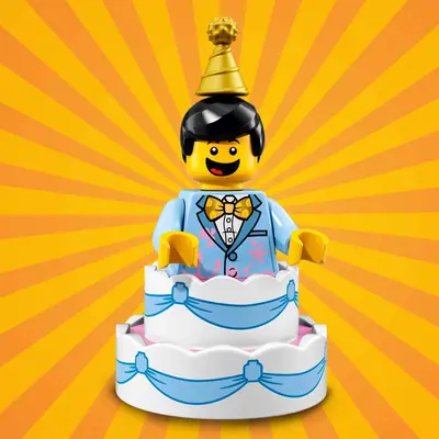 LEGO Collectable Minifigures 71021 Cake Guy set