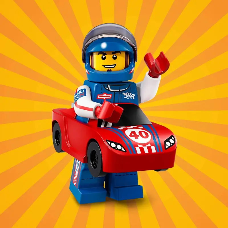 LEGO Collectable Minifigures 71021 Race Car Guy set