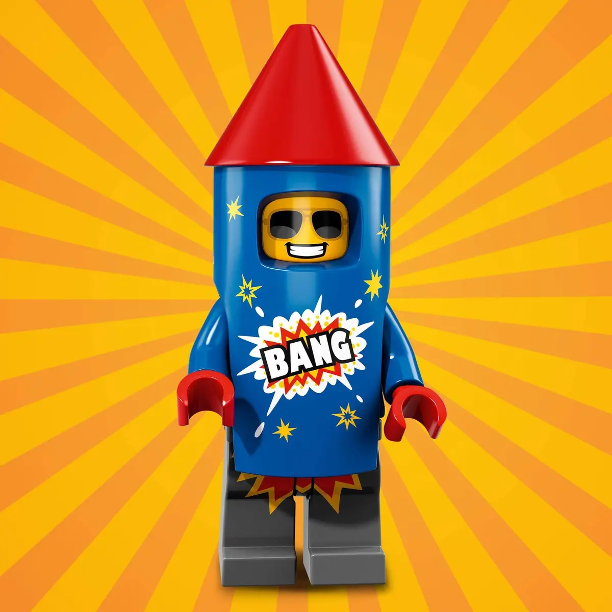 LEGO Collectable Minifigures 71021 Firework Guy set