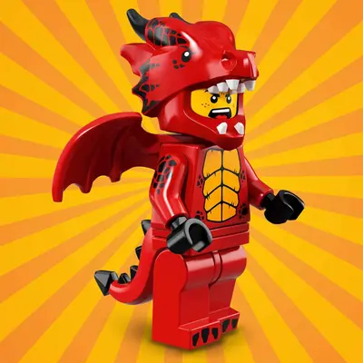 LEGO Collectable Minifigures 71021 Dragon Suit Guy set