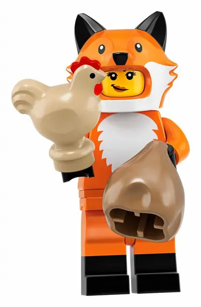 LEGO Collectable Minifigures 71025 Fox Costume Girl set