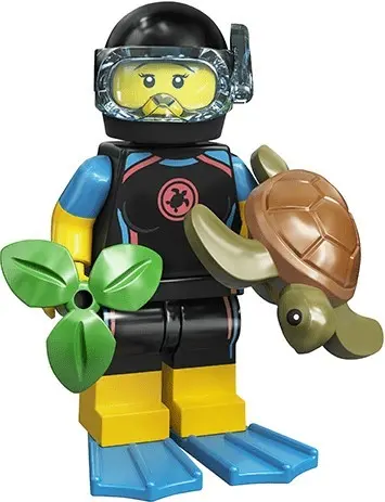 LEGO Collectable Minifigures 71027 Marine Biologist set