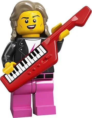 LEGO Collectable Minifigures 71027 80s Musician set