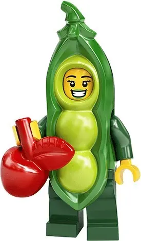 LEGO Collectable Minifigures 71027 Pea Pod Costume Girl set