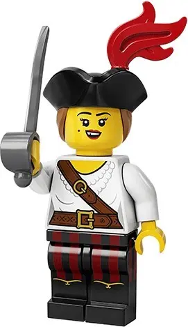 LEGO Collectable Minifigures 71027 Pirate Girl set