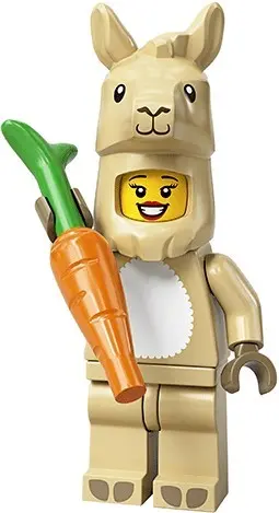 LEGO Collectable Minifigures 71027 Llama Costume Girl set