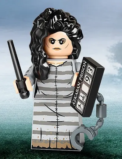 LEGO Collectable Minifigures 71028 Bellatrix Lestrange set
