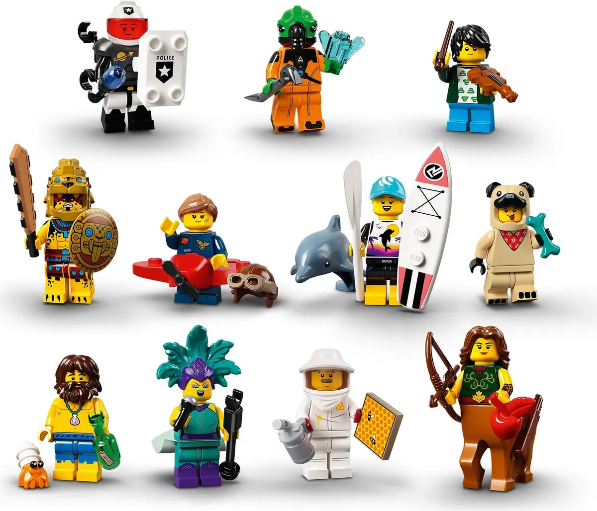 LEGO Collectable Minifigures 71029 Paddle Surfer set, image 3