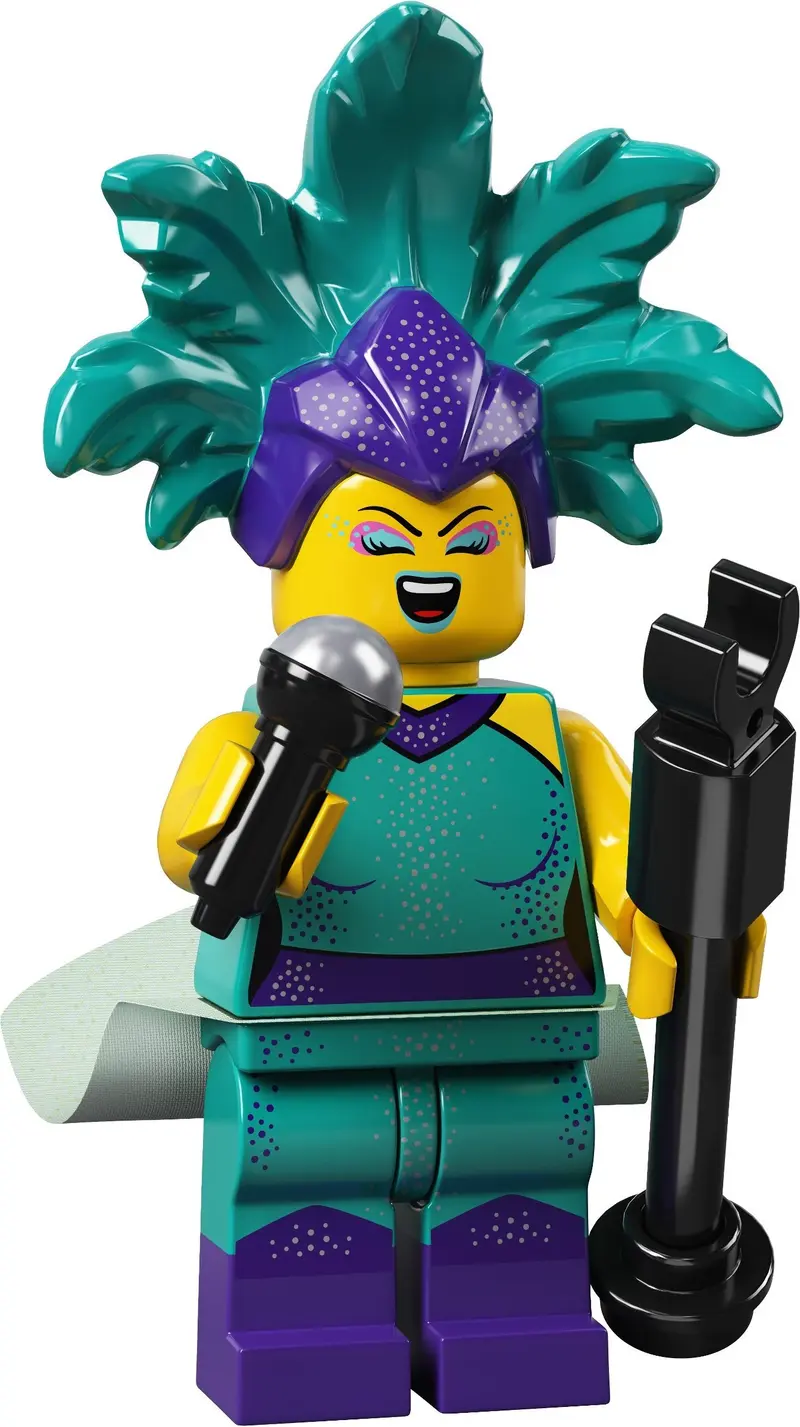 LEGO Collectable Minifigures 71029 Cabaret Singer set