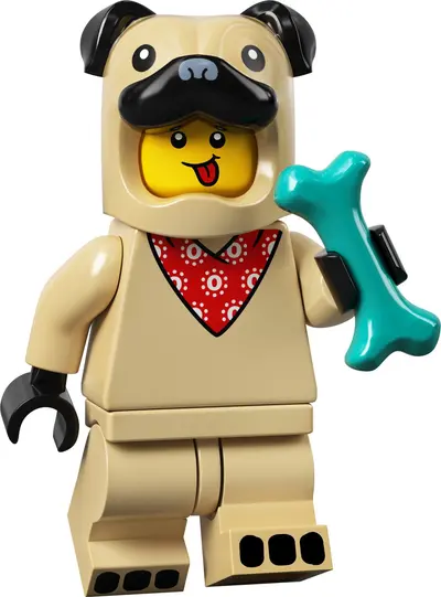 LEGO Collectable Minifigures 71029 Pug Costume Guy set