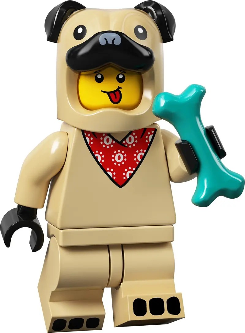 LEGO Collectable Minifigures 71029 Pug Costume Guy set