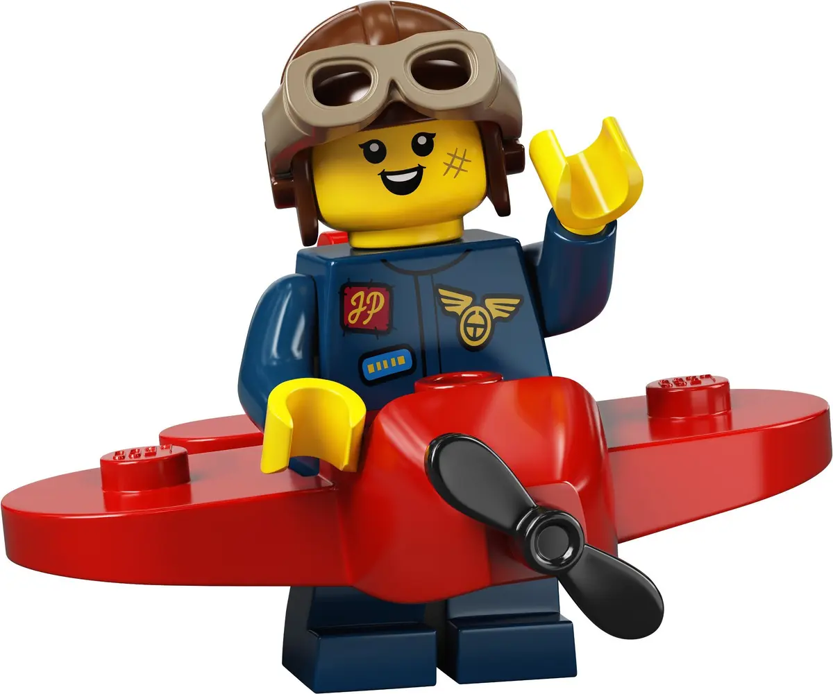 LEGO Collectable Minifigures 71029 Airplane Girl set