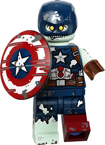 LEGO Collectable Minifigures 71031 Zombie Captain America set