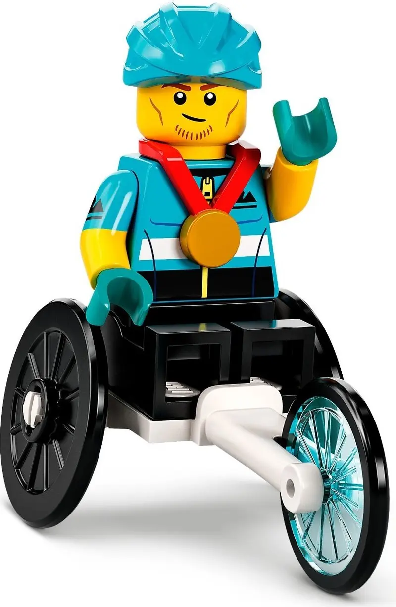 LEGO Collectable Minifigures 71032 Wheelchair Racer set