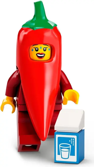 LEGO Collectable Minifigures 71032 Chili Costume Fan set
