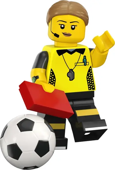LEGO Collectable Minifigures 71037 Football Referee set