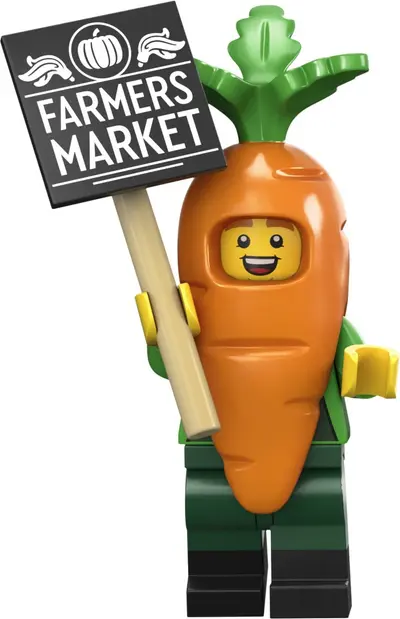 LEGO Collectable Minifigures 71037 Carrot Mascot set