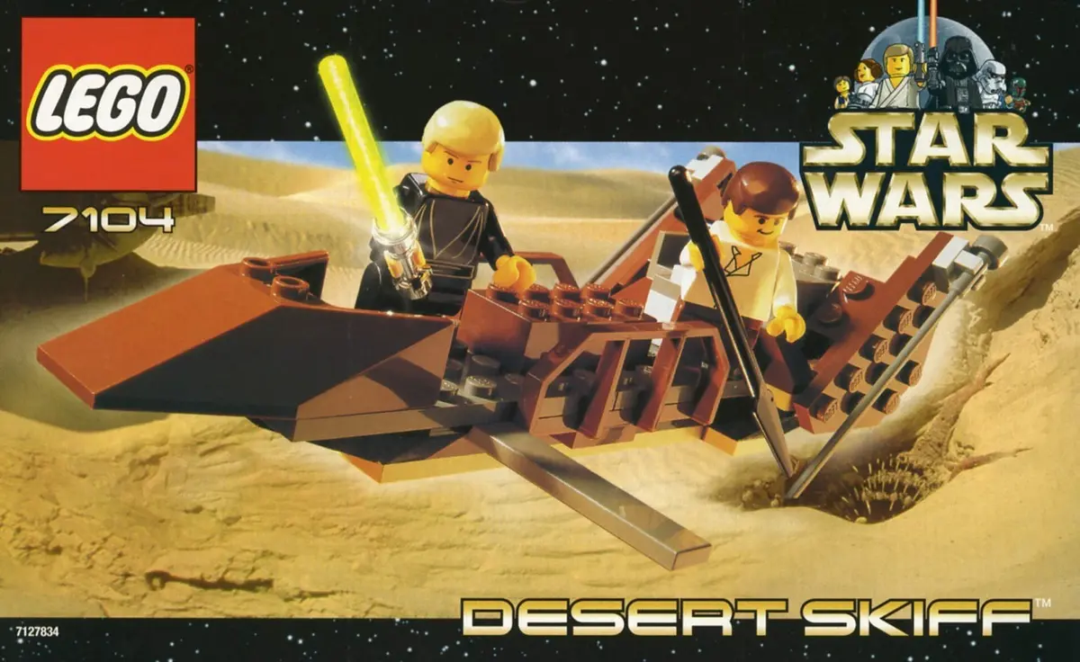 LEGO Star Wars 7104 Desert Skiff set