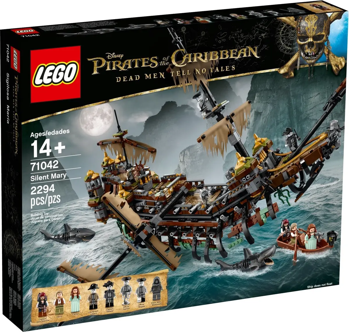 LEGO Pirates of the Caribbean 71042 Silent Mary set, image 2