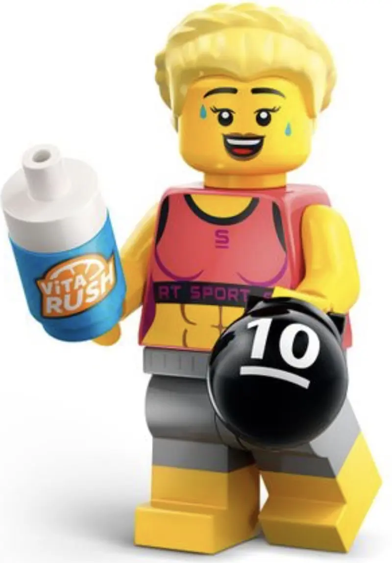 LEGO Collectable Minifigures 71045 Fitness Instructor set