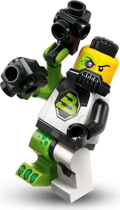 LEGO Collectable Minifigures 71046 Blacktron Mutant set