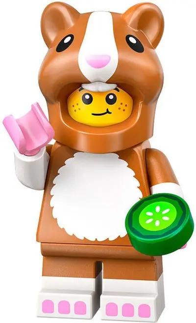 LEGO Collectable Minifigures 71048 Hamster Costume Fan set