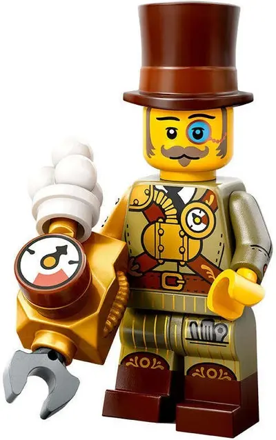 LEGO Collectable Minifigures 71048 Steampunk Inventor set
