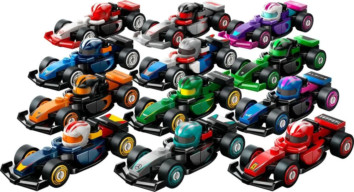 LEGO Collectable Minifigures 71049 LEGO Collectables - F1 Race Cars - Complete set