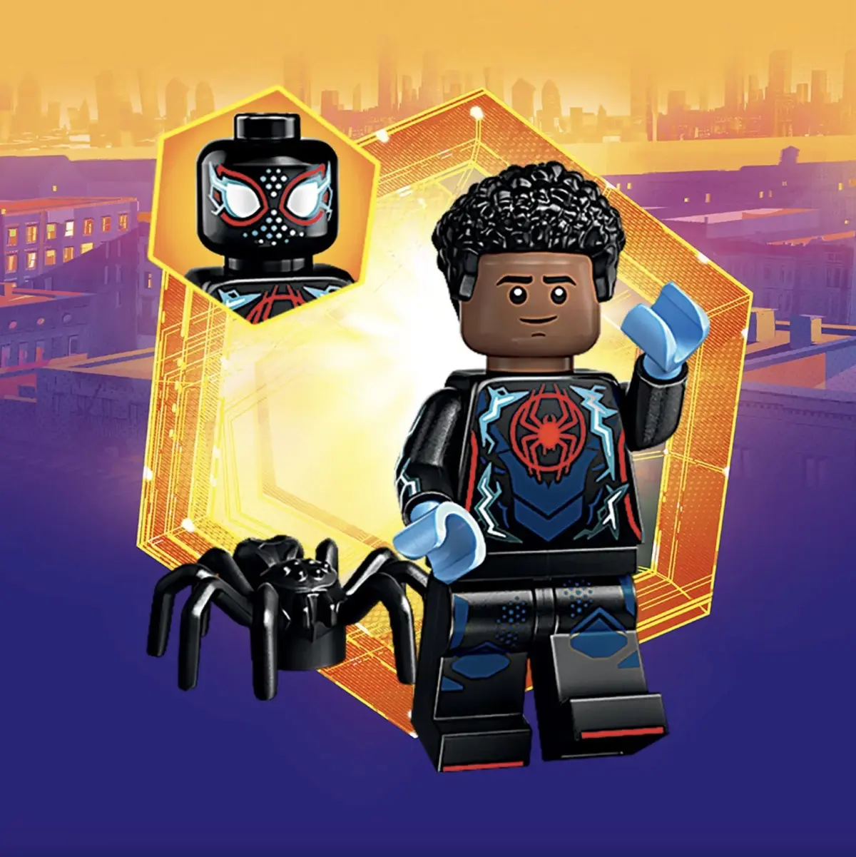 LEGO Collectable Minifigures 71050 Miles Morales / Spider-Man set, image 2