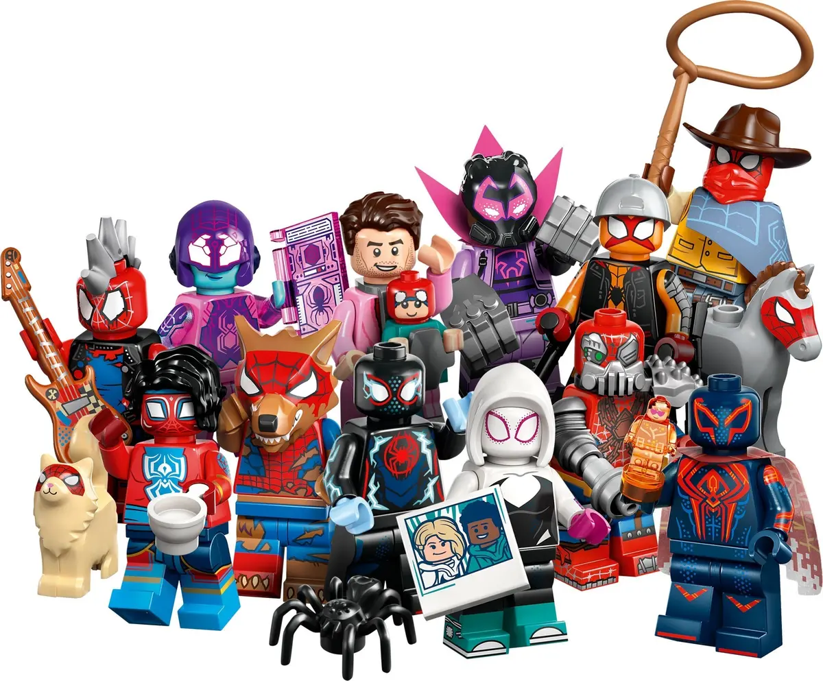 LEGO Collectable Minifigures 71050 LEGO Minifigures - Spider-Man: Across the Spider-Verse Series - Complete set