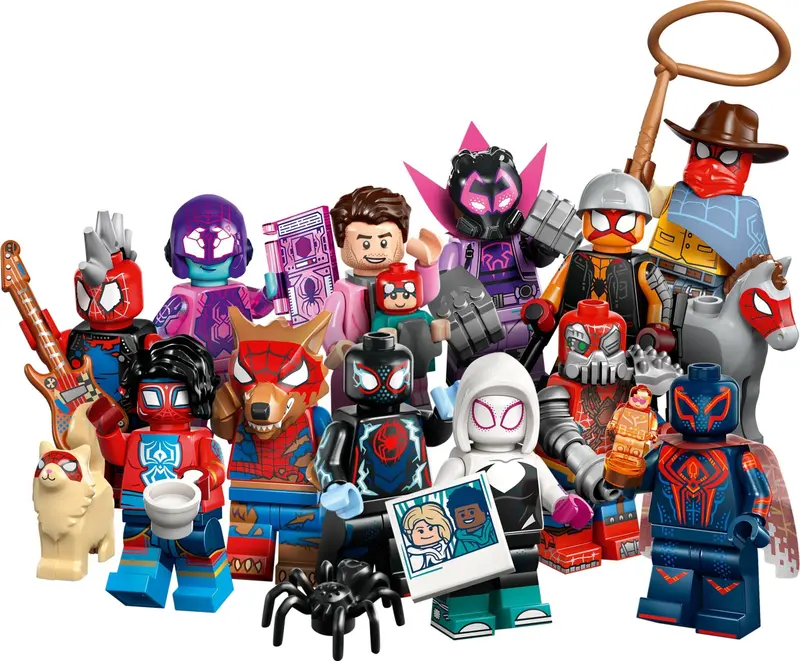 LEGO Collectable Minifigures 71050 LEGO Minifigures - Spider-Man: Across the Spider-Verse Series - Complete set
