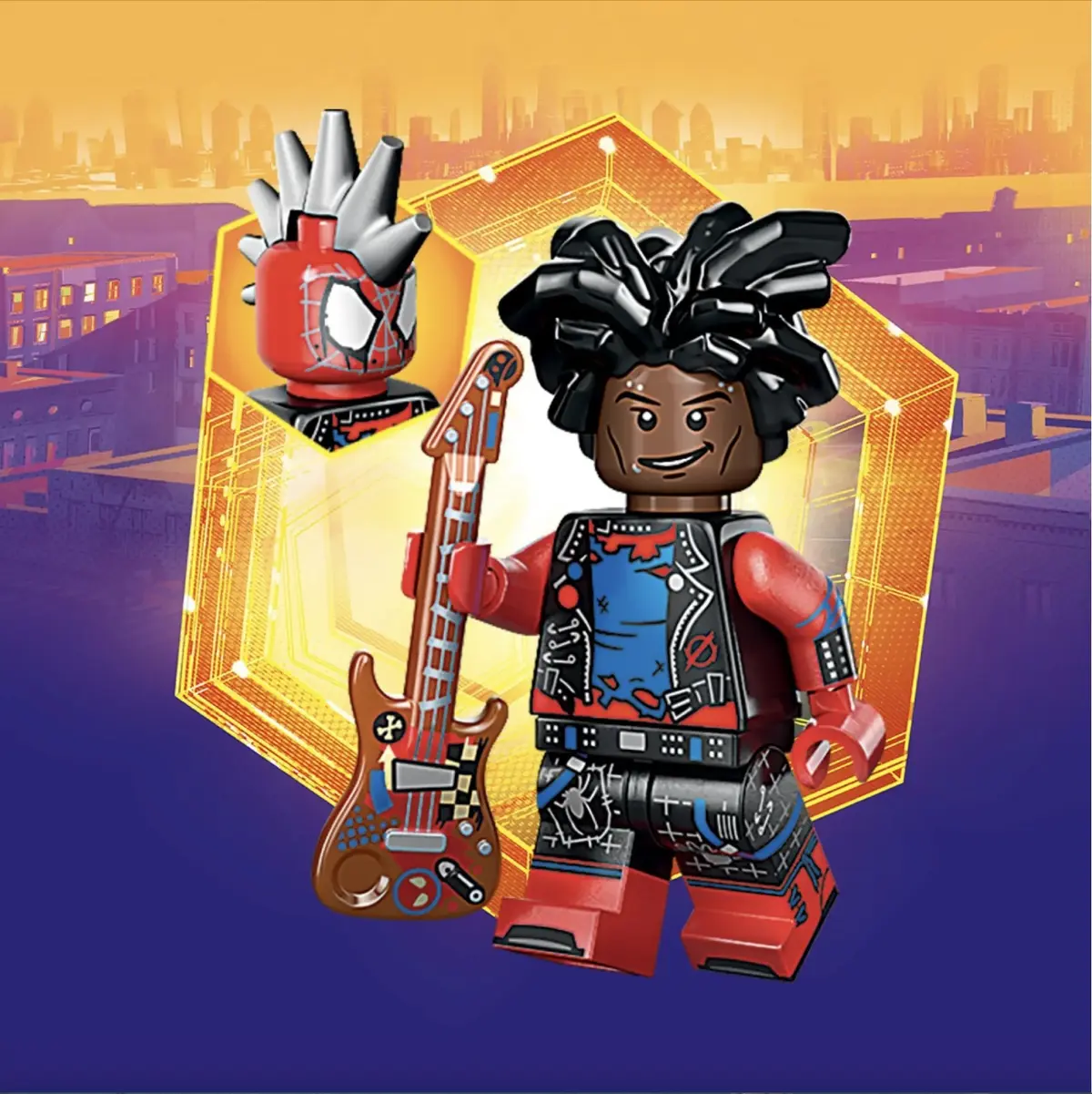 LEGO Collectable Minifigures 71050 Hobie Brown / Spider-Punk set, image 2