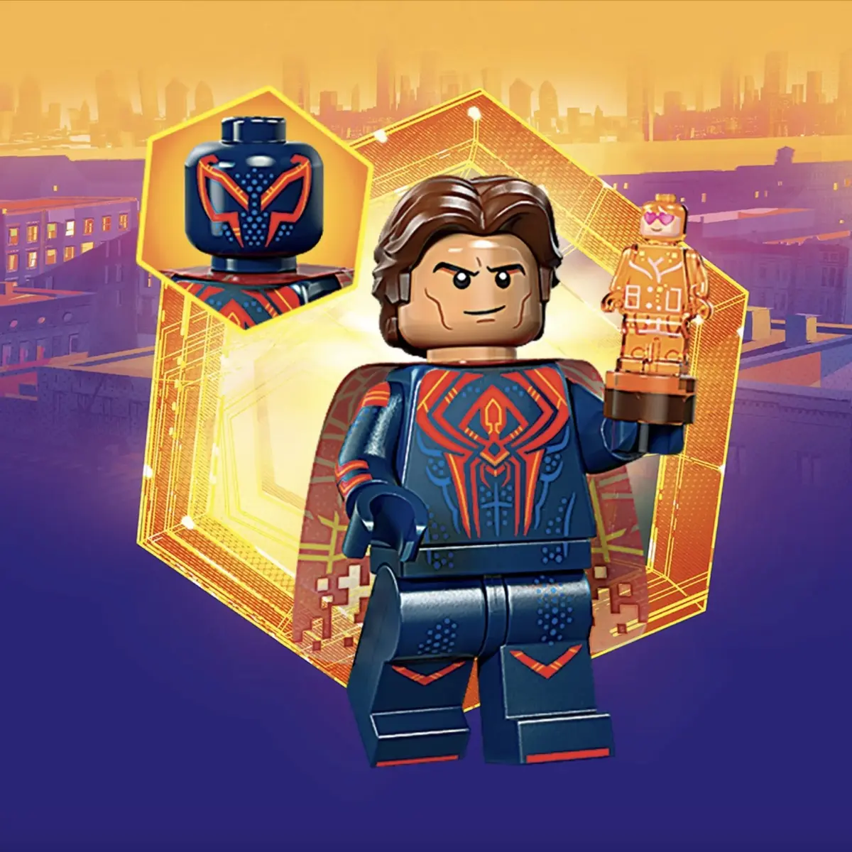 LEGO Collectable Minifigures 71050 Miguel O'Hara / Spider-Man 2099 set, image 2