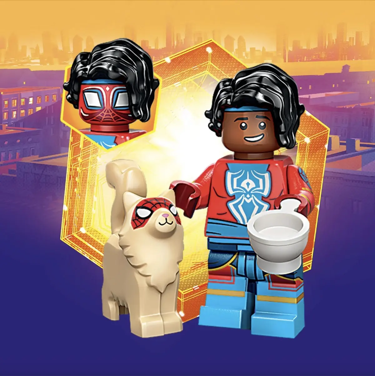 LEGO Collectable Minifigures 71050 Pavitr Prabhakar / Spider-Man India set, image 2
