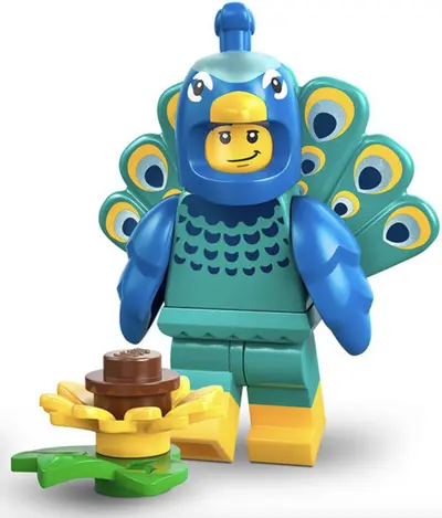 LEGO Collectable Minifigures 71051 Peacock Costume set