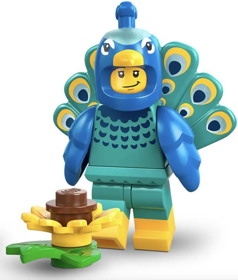 LEGO Collectable Minifigures 71051 Peacock Costume set