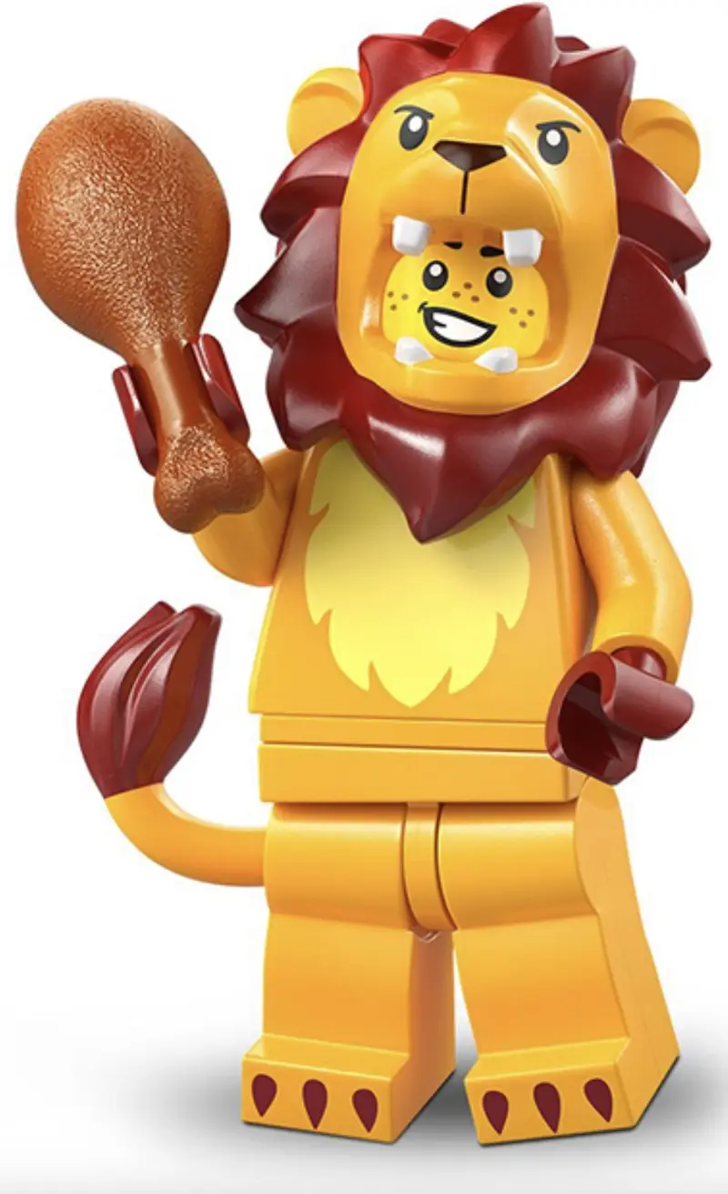 LEGO Collectable Minifigures 71051 Lion Costume set