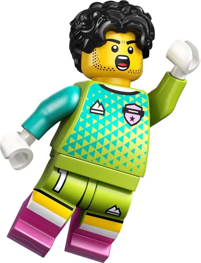 LEGO Collectable Minifigures 71052 Football Goalkeeper set