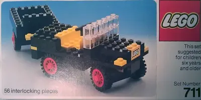 LEGO LEGOLAND 711 Jeep CJ-5 set
